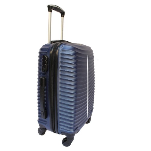 Set 3 Trolley Tris Valigie Da Viaggio Vari Colori E Misure Guscio Rigido Robusto Abs Art.2030 